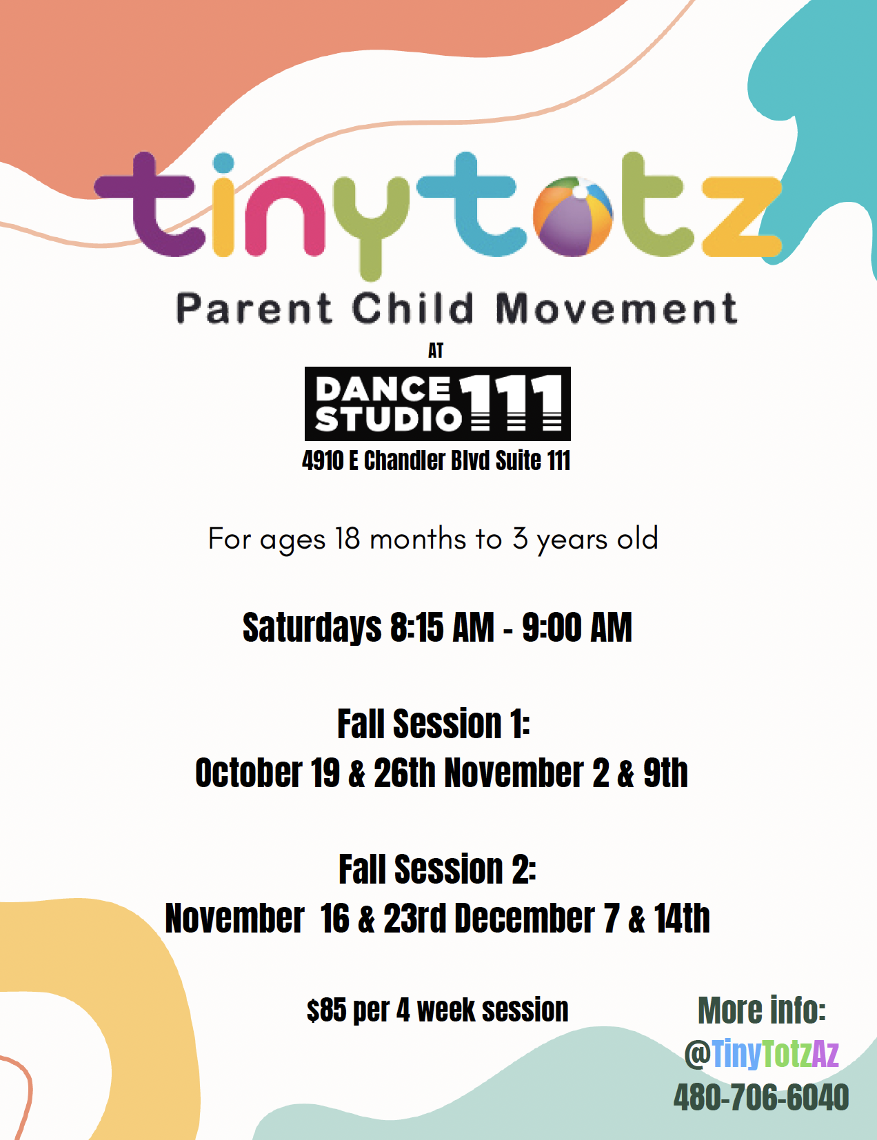 Dance Studio 111 – Training them for dance, preparing them for life.