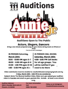 Dance Studio 111 – Training them for dance, preparing them for life.